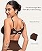 Lover-Beauty Minimizer Bras for Women Full Coverage Unlined Underwire Bras Plus Size Lifting Bra for Heavy Breast, Brown 34D