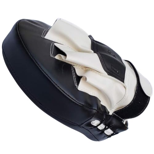 DEARMAMY Muay Thai Curved Pu Thickened Focus Mitts Punch Mitts for Men Kickboxing Hand Pads Training Target Martial Arts Kicking Shield for Taekwondo and Karate