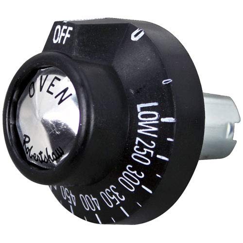 Exact FIT for Comstock Castle 33K Thermostat KNOB 2"D, OFF-LOW-250-500 - Replacement Part BY MAVRIK