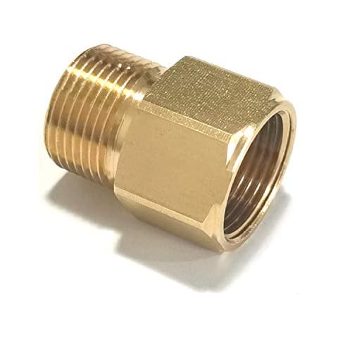 Pressure Washer Coupler Adapter, M22 15mm Male to M22 Female Thread Fitting, 4500 PSI Cover