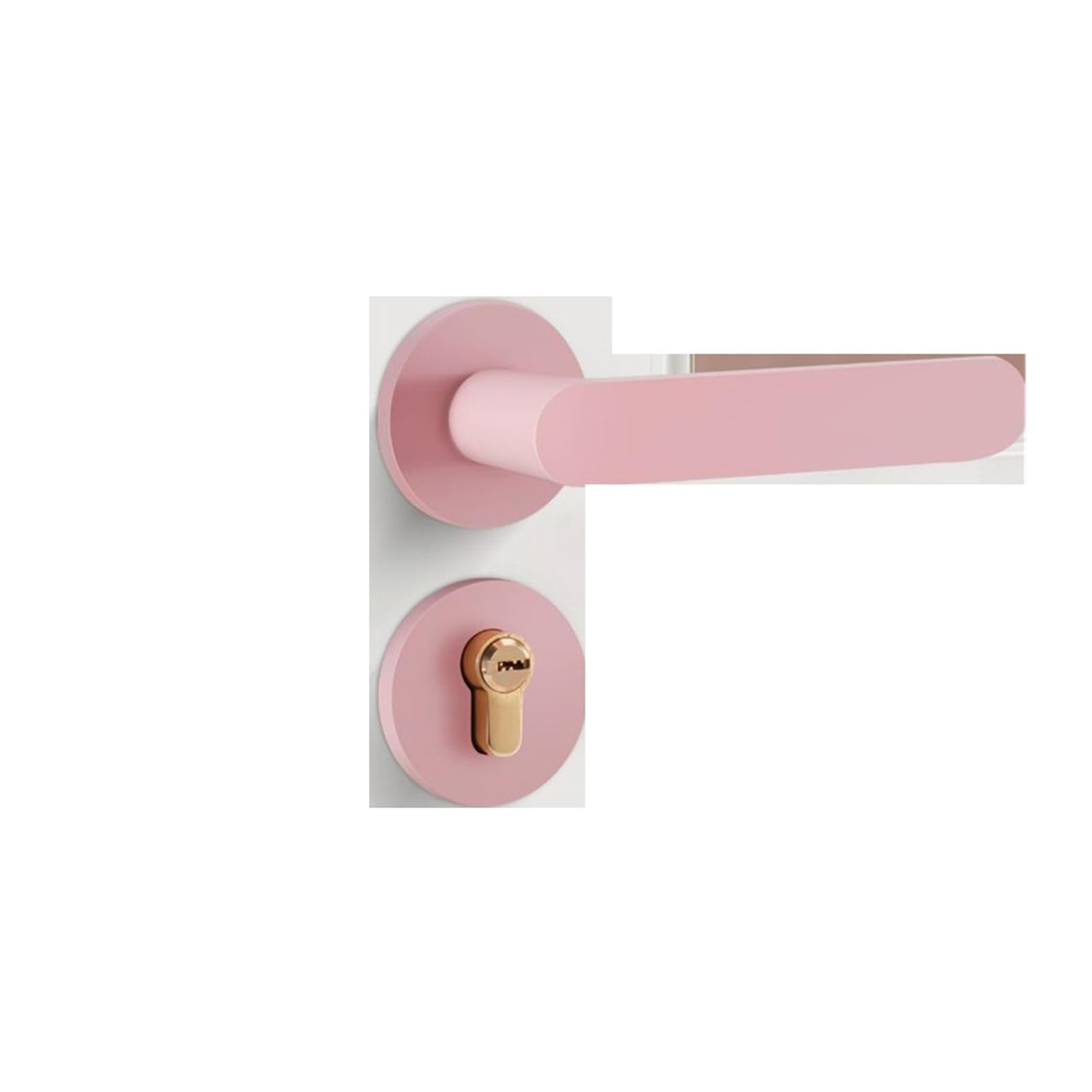 FBXRXZFPJ Colorful Silent Split Door Lock Indoor Room Decoration
