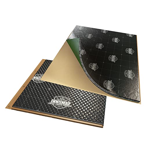 Innomat Speaker Kit Auto Set di due materiali anti ruggente tappetino isolante autoadesivo Alubutile E Isolamento acustico e acustico schiuma acustica…