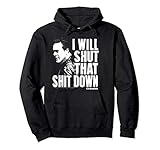 The Walking Dead Shut That Shit Down Hooded Sweatshirt