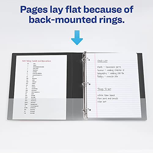 Avery 79364 3-Ring Ezd Binder, 4-Inch Capacity, 8-1/2-Inch X11-Inch Maroon #TOP6