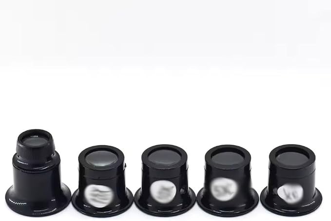 Watch Repair Tool Eye Loupe Magnifiers 3x/5x/10/15x/20x Kit Jewelry Loupe Magnifiying Glass Watchmaker Tools