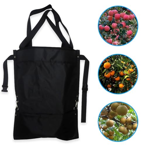 Tablier de récolte imperméable à poches et taille réglable - 6
