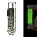 Led Flashlight Rechargeable 550 Lumens Luminous Mini Flashlight Led Waterproof Small Flashlight for Camping 4 Modes (White)