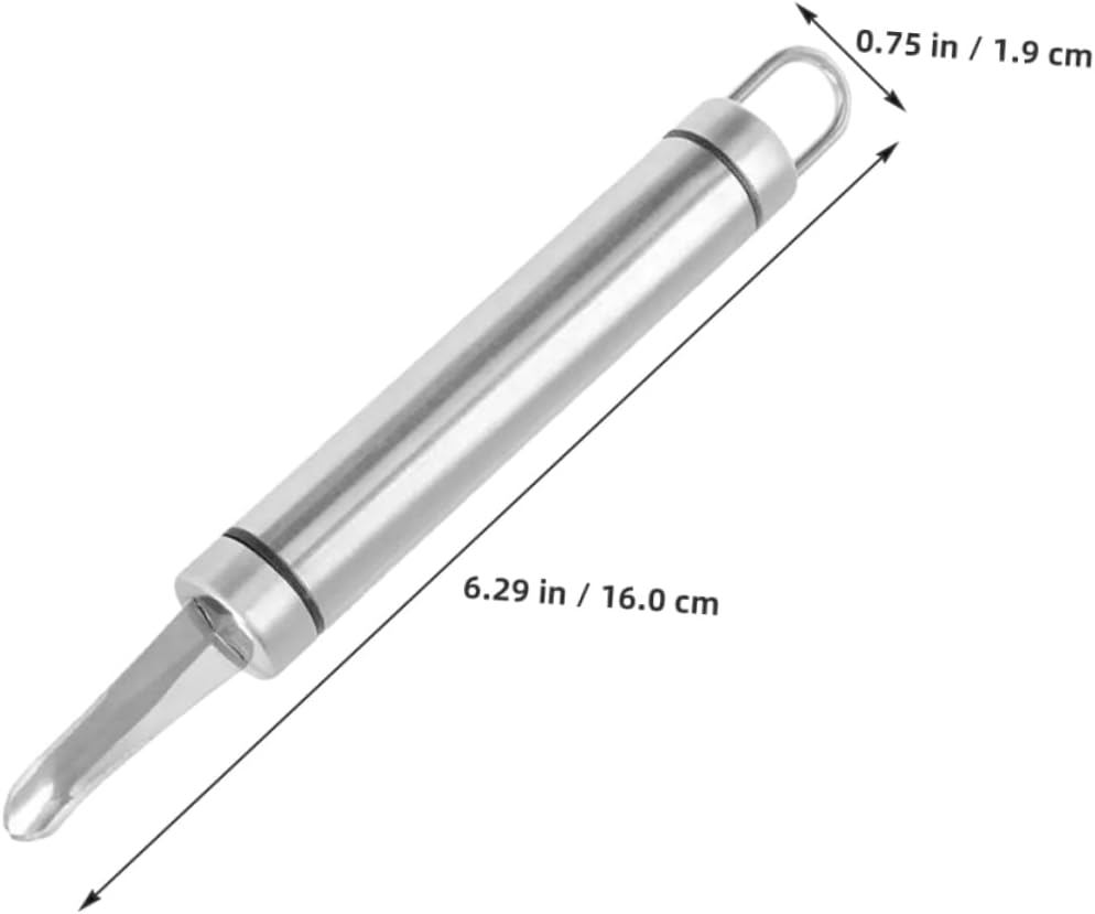 Stainless Steel Shrimp Deveiner Tool Core Remover Multi-function Kitchen Gadget for Longan Lychee image 2