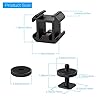 Zocipro 4Pcs Camera Hot Shoe Mount to 1/4" with 2 Tripod Screw Adapter, Flash Shoe Mount Cold Shoe Mount Adapter for DSLR Camera Rig #1