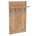 Produktbild AKKE 100x60 | MAXI Garderobenpaneel Wandgarderobe Garderobe Wandpaneel Kleiderstange CHROM | GOLD CRAFT