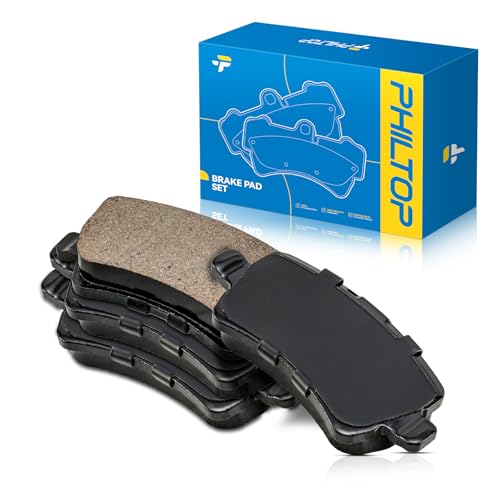 PHILTOP D1307 Rear Carbon Fiber Ceramic Brake Pads, Automotive Replacement ...