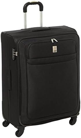 Visa Delsey – Visa Delsey – Maleta blanda 4 ruedas 76 cm Oval negro :  Equipaje