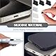 RHQFDM 15 Stück Handy USB Staubschutzkappe,4 Stück Handy Lautsprecher Staubschutzhülle,USB Type-C Staubschutz Kit,Kompatibel mit iPhone 15/16,Samsung Galaxy,Google Pixel(Weltraum Silber)