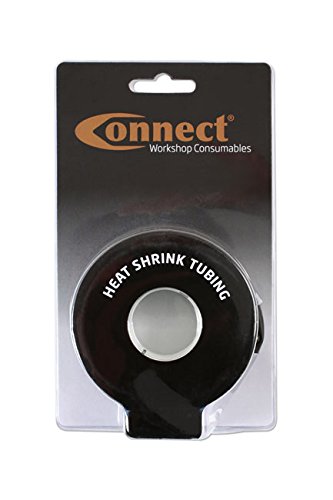 Connect Workshop Consumables 37116 Heatshrink Tubing 9.5mm 1.22m roll Black