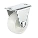 YeVhear - Ruote fisse con piastra superiore in polipropilene da 1,2 pollici, capacità 22 lb ciascuno, 4 pezzi
