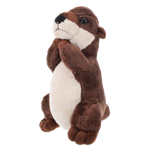 CORHAD Nutria Marina Animal De Peluche Detalle Realista Muñeca De Peluche De Nutria Animal Lindo De Nutria Muñeca De Peluche De Cumpleaños Muñeca De Peluche De Nutria