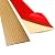 Floor Transition Strip Self Adhesive Laminate Floor Strip Threshold Seam Cover Strip Vinyl Door Floor Trim Elegant Wood Grain Design 2" Wide (6.6FT Brown Wood Grain)