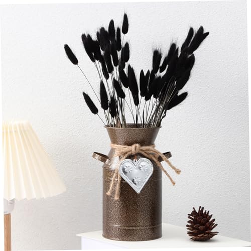 60 unidades de cola de conejo seca para decoración miniatura 3