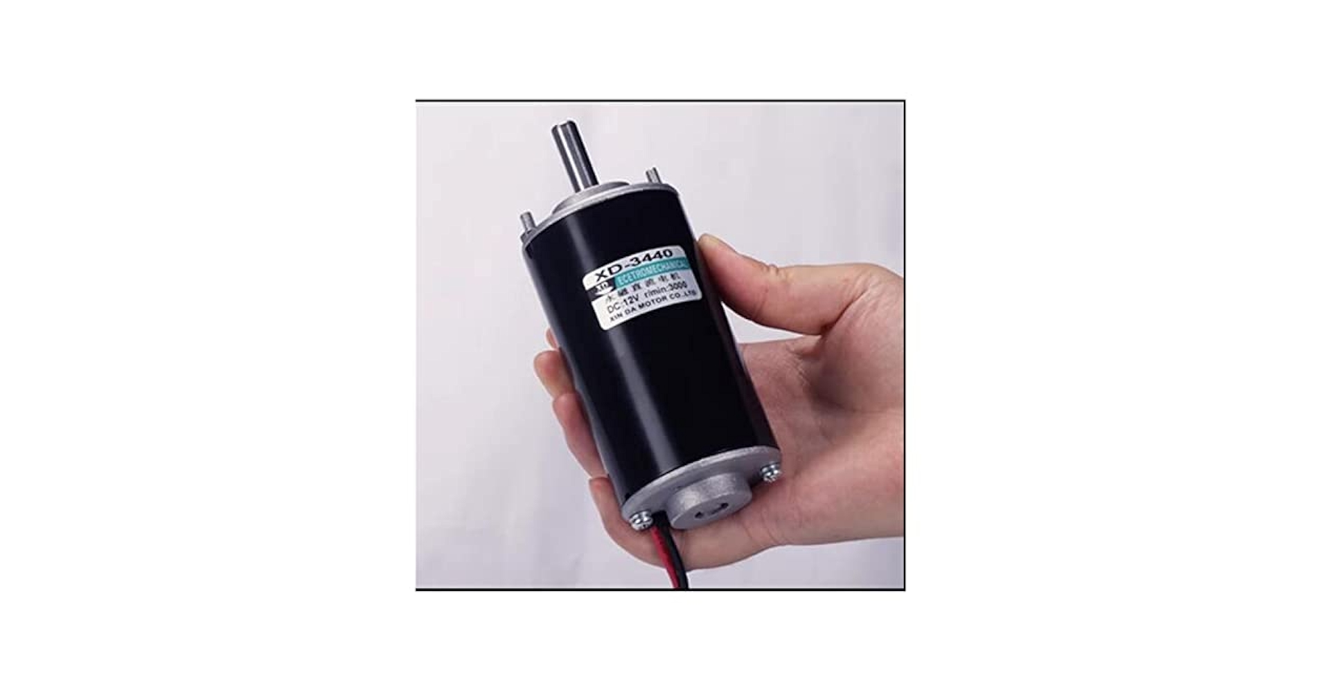 DCモーター高速モーターXC38MS64前進および後進小型24V高出力