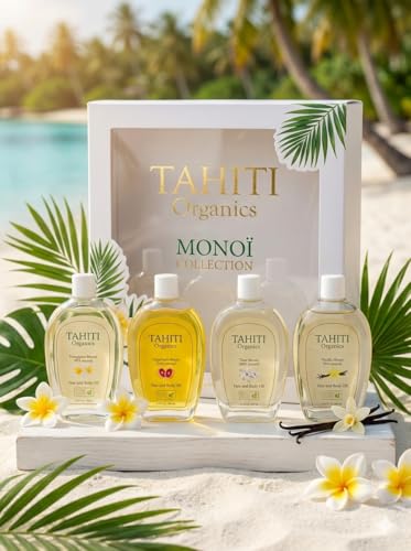 Monoï de Tahiti : Rituel de Soin Hydratant après la Plage au Parfum de Tiaré et de Vanille