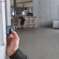Bosch Professional Laser-Entfernungsmesser GLM 50-27 CG (grüner Laser, Reichweite: bis 50 m, robust, IP65, Bluetooth-Datenübertragung, 2 AA-Batterien, Schlaufe, Tasche) – Ansicht 6