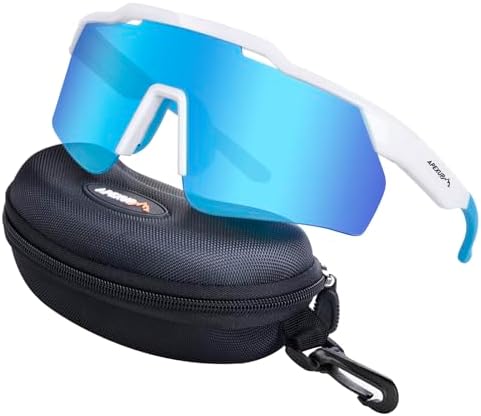 APEXUP Sports Polarized Sunglasses for Men Women, UV400 Protection Men's Sunglasses for Cycling, Fishing