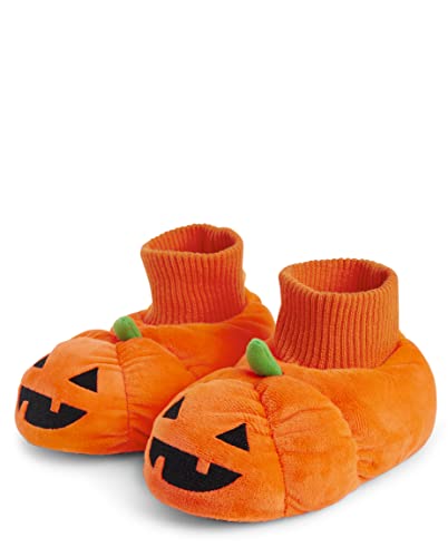 Gymboree Unisex Child Slipper, Halloween Pumpkin, 13 Big Kid Us (3033430) #TOP1