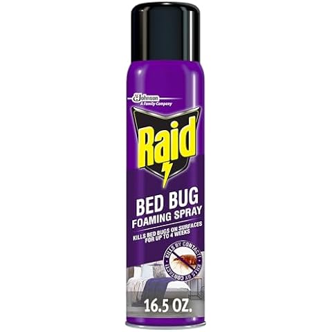 Raid Bed Bug Foaming Spray 16.5 oz Cover