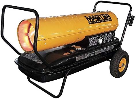 Amazon.com: Master MH-215T-KFA Kerosene Forced Air Heater with Thermostat, 215,000  BTU : Home u0026 Kitchen