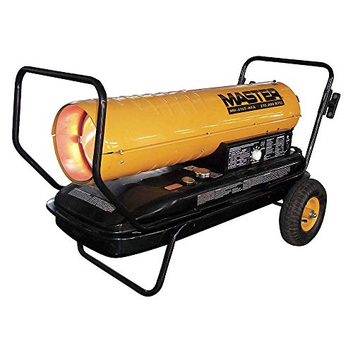 Amazon.com: Master MH-215T-KFA Kerosene Forced Air Heater with Thermostat, 215,000  BTU : Home u0026 Kitchen