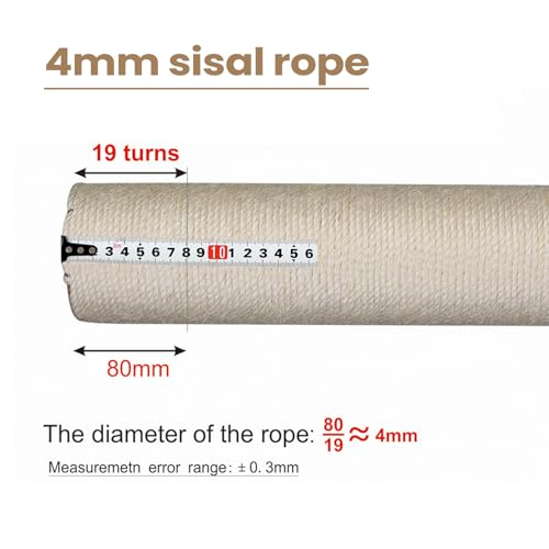 Jouet interactif pour chat avec poteau à griffer en sisal robuste - 6