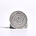Doowops Silver Metal Coins Steel Morgan Dollar Coin Magic Trick (3.8cm Dia) Copy Coin Magic Props Accessories Magic Appearing/Disappearing Magic Illusion