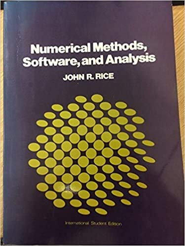 Numerical Methods, Software and Analysis