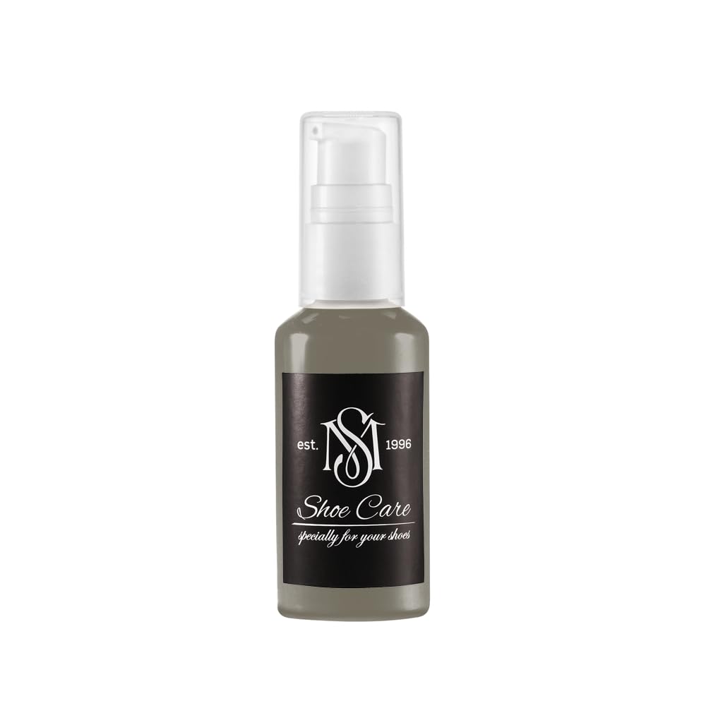Soin assouplissant pour cuir MAVI STEP raviveur teinte anthracite kaki sombre 25ml
