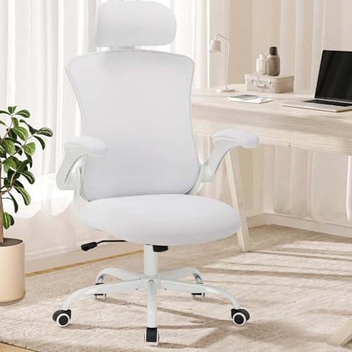 COLAMY Ergonomic Office Chair with Adjustable Headrest