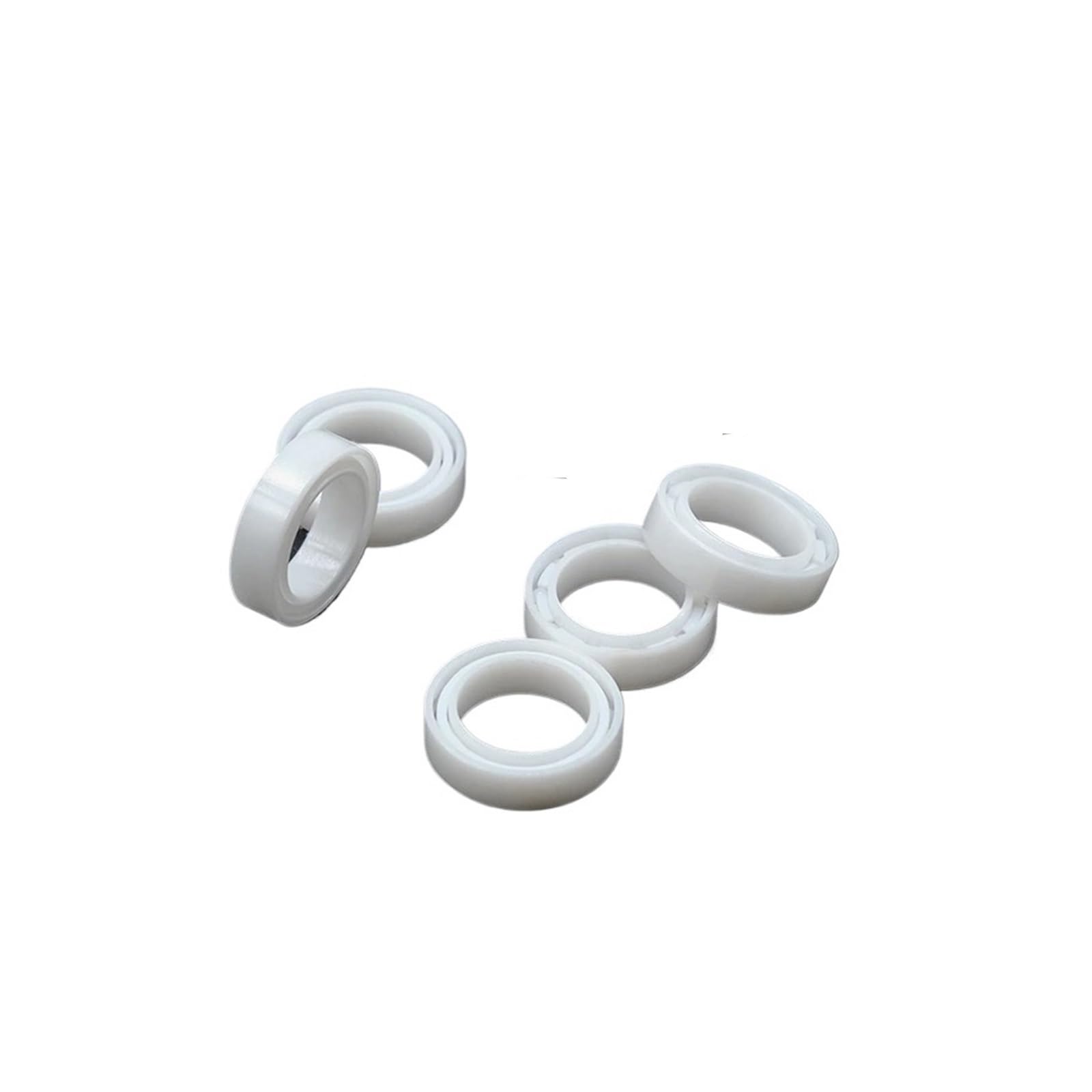 5 Pcs 6700CE 10x15x4mm ABEC-9 Full Ceramic Zirconia Ball Bearings, ZrO2 Material