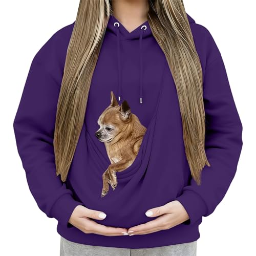 Sweat-shirt de transport pour amoureux des animaux idéal pour les soirées cocooning