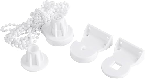 Kit de persiana enrollable, mecanismo de polea enrollable, kit de reparación de persianas enrollables, soportes de montaje para persianas