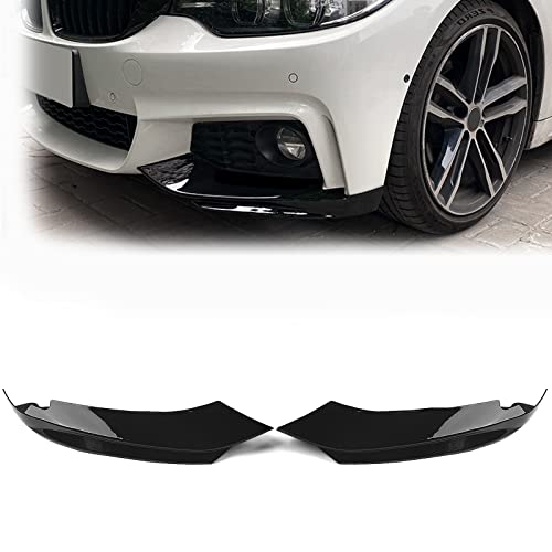 Feu brouillard lèvre séparateur noir brillant pour calandre inférieure BMW F32 F33