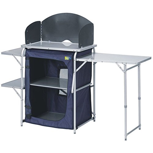 Preisvergleich Produktbild Faltbare Campingküche mit Regalen