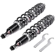 KLV Rear Left Right Shocks Absorber ATV Compatible with 2009-2014 Arctic Cat 400 TRV 2010-2012 Arctic Cat 450 0404-158 0404-274 0504-542 Gas Powered 2 pcs