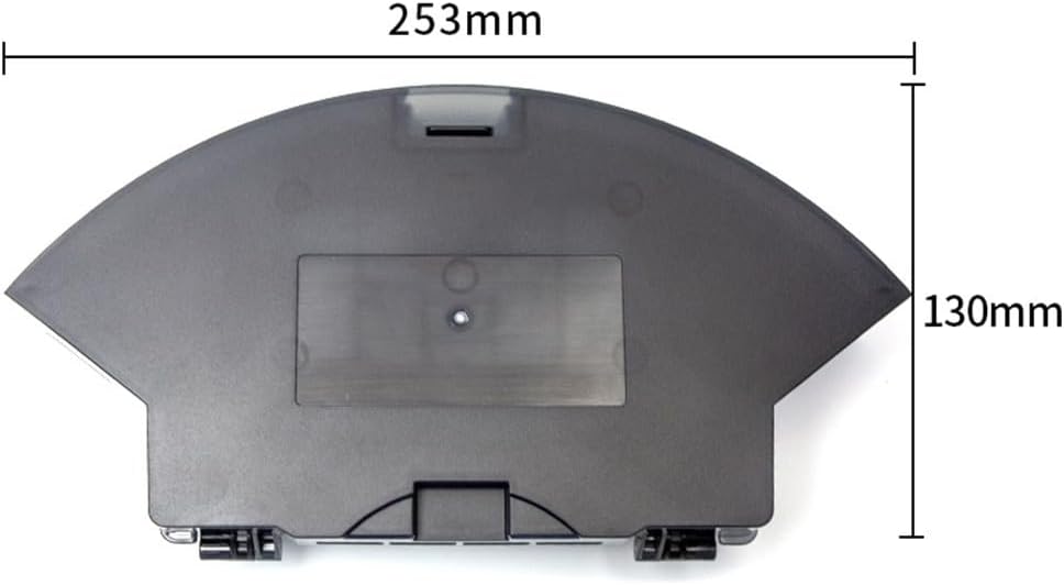 2 In 1 Vacuum Robot Dust Bin Water Tank Filter Attachment Compatible For Bobsweep RC400 Dustin Orb-i Ultra-Vision Robotic Vacuum Cleaner Replacement Parts Accessories