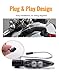 LUXEMOTO Front Turn Signal Light Indicator for BMW R1200GS LC 2013–Later, Motorcycle LED Blinker Amber Turn Light for BMW F800GS F700GS F800R K1300R Accessories