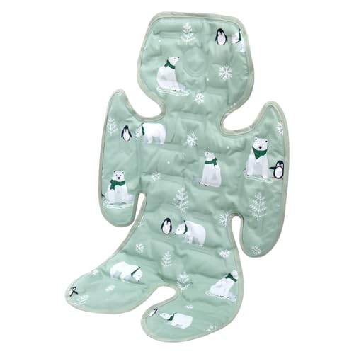 jiahesuw Breathable Cooling Pad Refreshings Infant Stroller Insert Pram Pad Keep Your Infant Comfortable & Cool