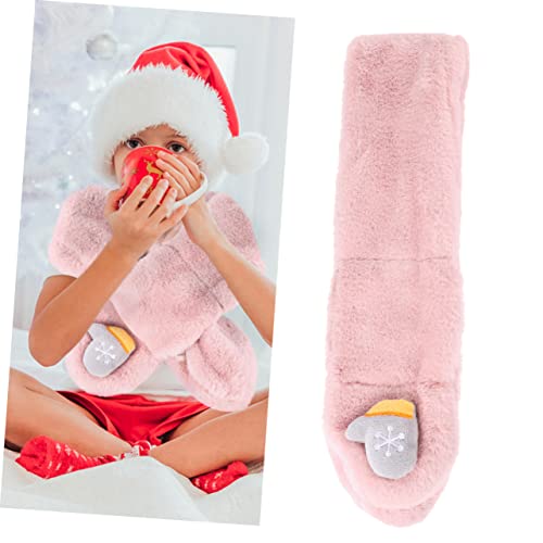 Bufanda de invierno de peluche que evita los resfriados infantiles 6