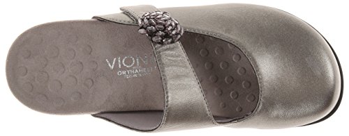 Vionic Women's Rest Joan Mule Pewter Metallic 5M Us #TOP4