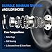 Autoround 515036 4WD/AWD Front Wheel Bearing and Hub Assembly Fit for 1999-2007 Cadillac Escalade ESV EXT, Chevy Silverado Tahoe Suburban Avalanche Express 1500 2500, GMC Sierra Yukon Savana 1500 2500