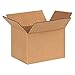 The Packaging Wholesalers 6 x 4 x 4 Inches Shipping Boxes, 25-Count (BS060404)