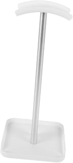 Tabletop Headphone Stand Aluminum Alloy TPU Holder White
