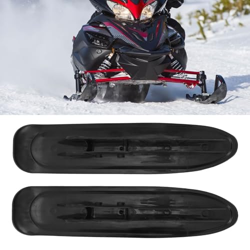 SustVita Kit de conversión de neumáticos a esquís con construcción de Nailon Outlast para Motos de Nieve/ATV/Go Karts, un Trineo de esquí Delantero para Motos de Nieve para un
